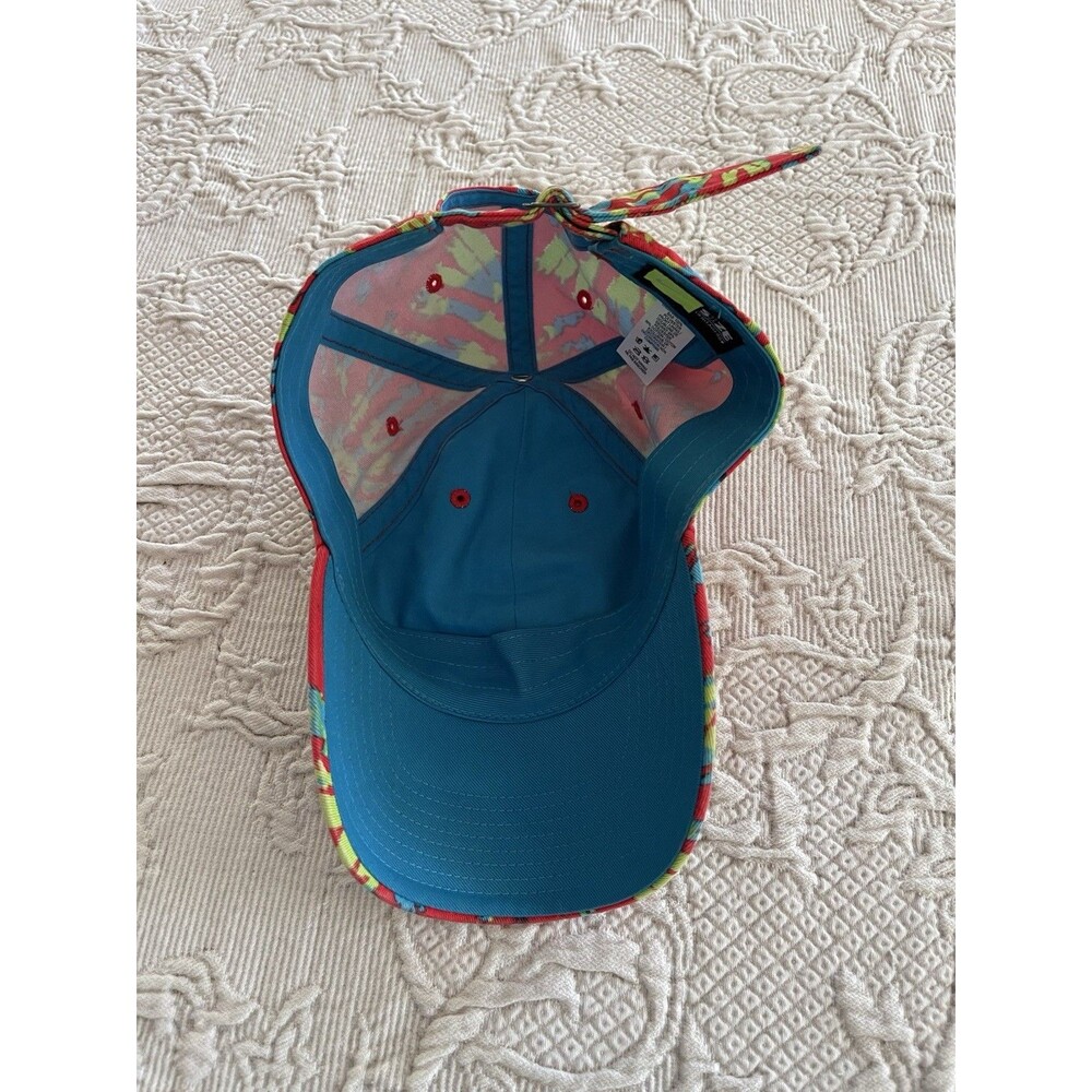 Nike Court Heritage86 Hat Multicolor Tie Dye Cap Adjustable RN 56323 Blue Swoosh - Picture 12 of 13